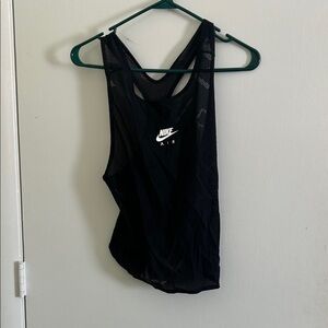 Nike Women's Black Mesh Tank Top